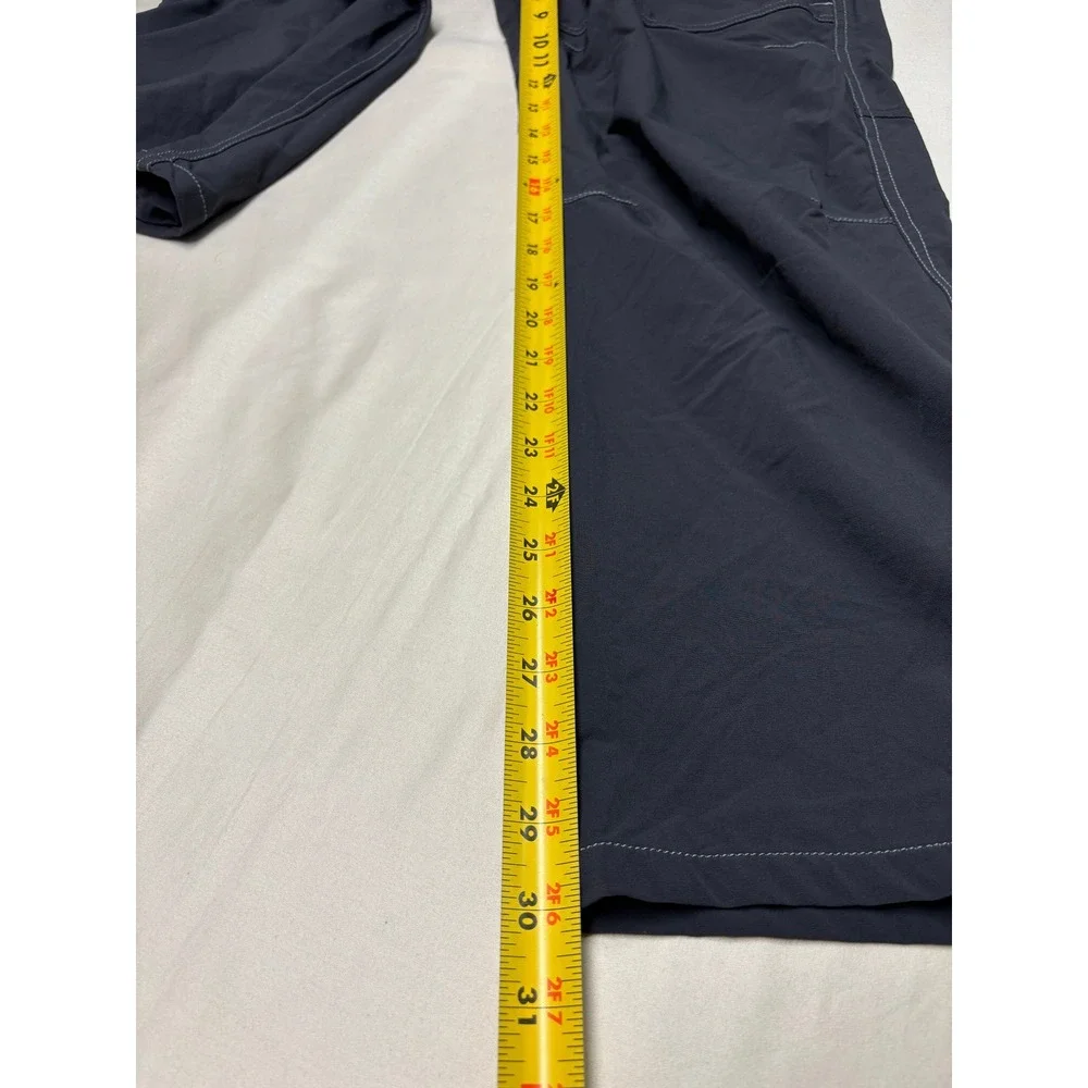 Kuhl Born In The Mountains Hiking Pants Mens 34x30 Charcoal Grey Nylon Stretch